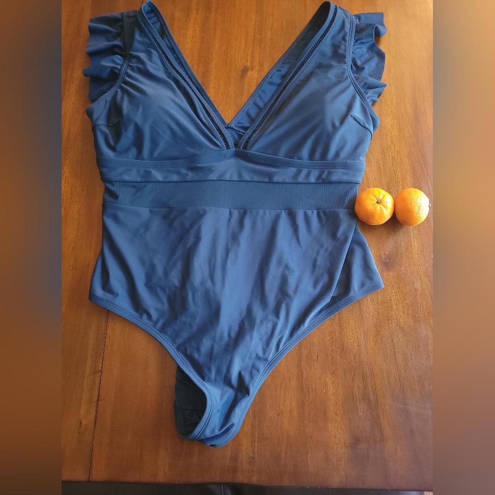 Deep V one piece